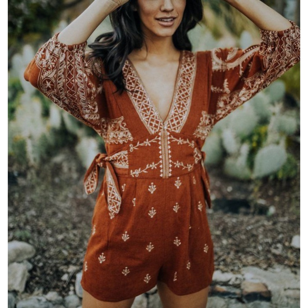 Free People Azalea Romper